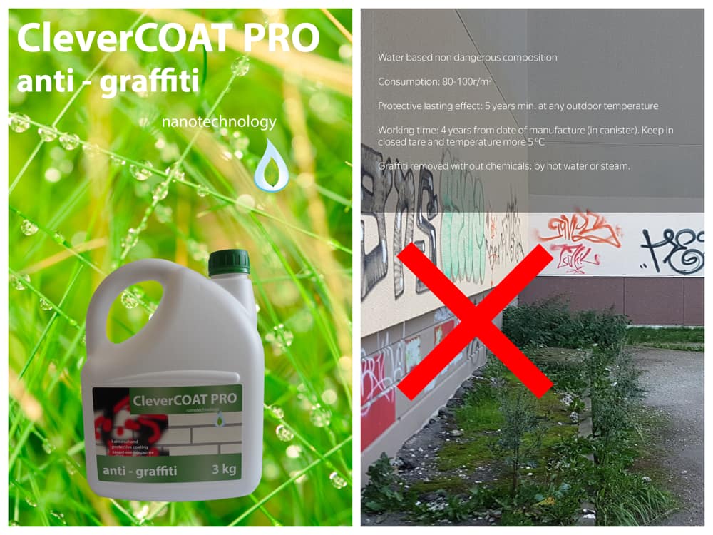 CleverCOAT PRO anti-graffiti