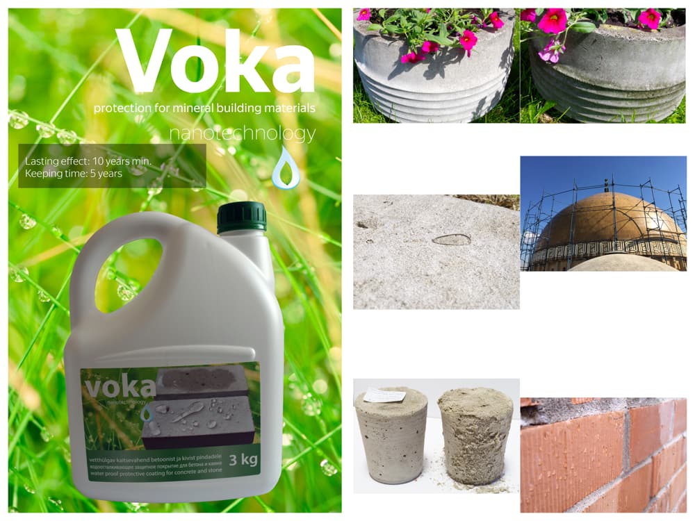 Waterproof protective coating Voka
