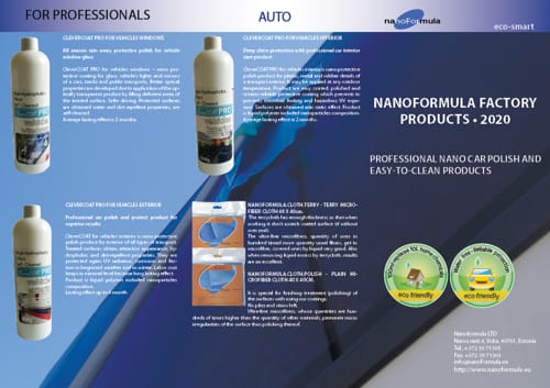 CleverCLEAN/CleverCOAT PRO booklet