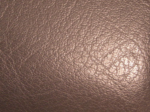 Car dashboard leather before protecting