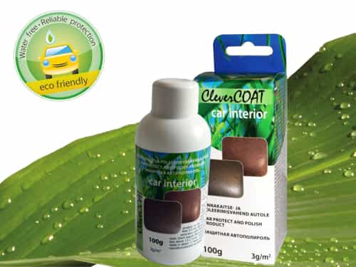 100g bottle in box CleverCOAT for car interior. Bar code: 4742692000567