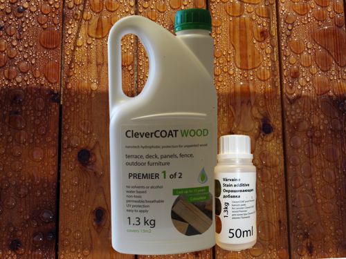 1.3kg CleverCOAT Wood Premier with stain additive
