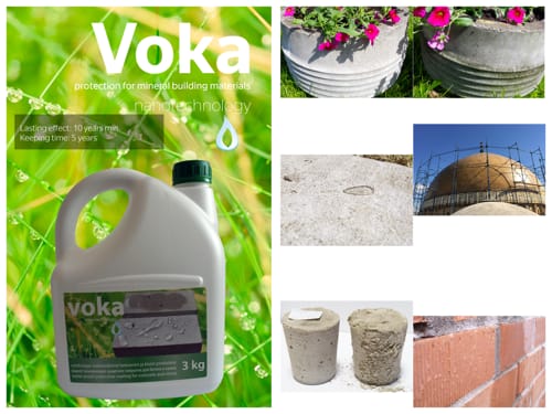 VOKA waterproof impregnation for concrete